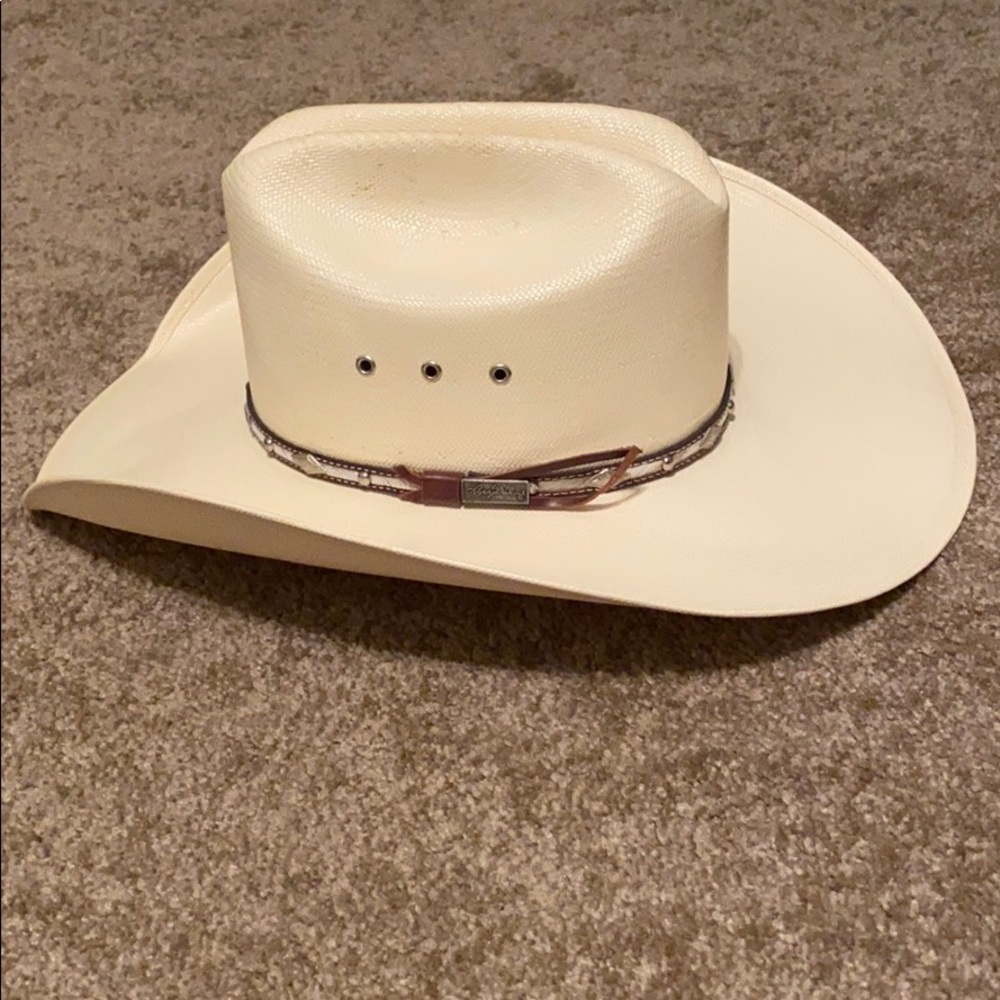 Milano Hat Co.  Larry Mahan 10X Brindle Straw Hat